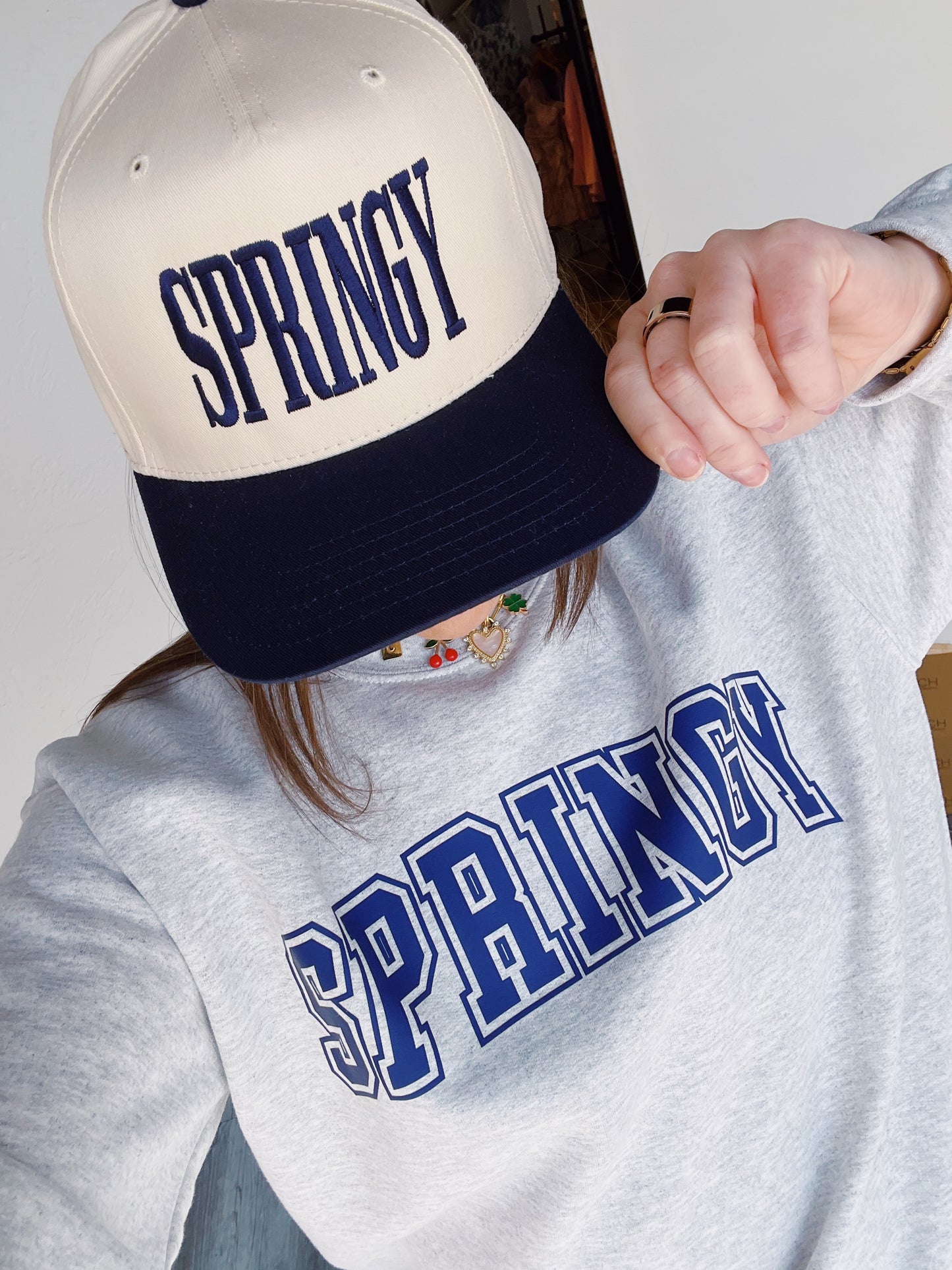 Springy Varsity Sweatshirt