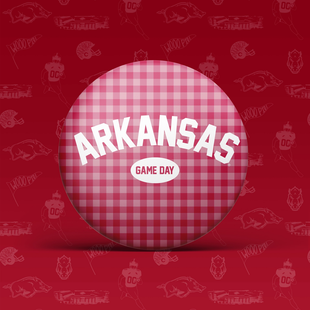 Arkansas Tailgate Button
