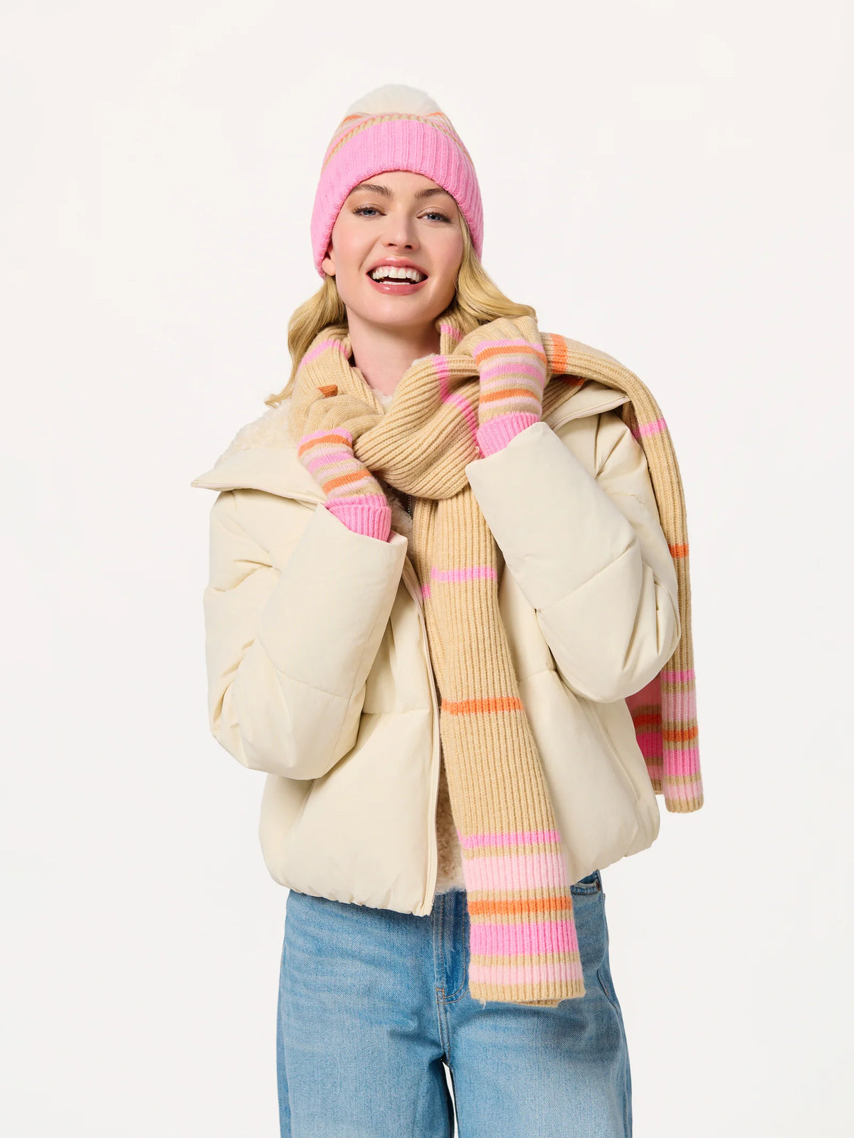 Elle Scarf Tan