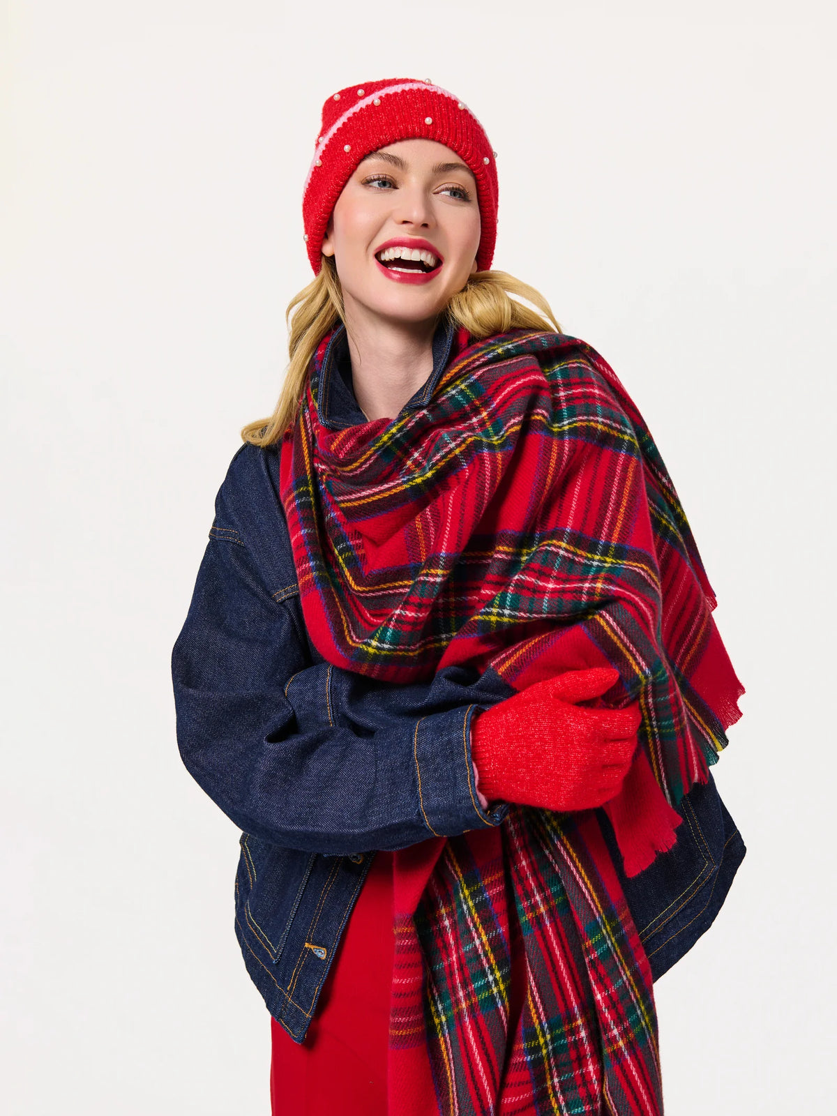 Blair Scarf Red