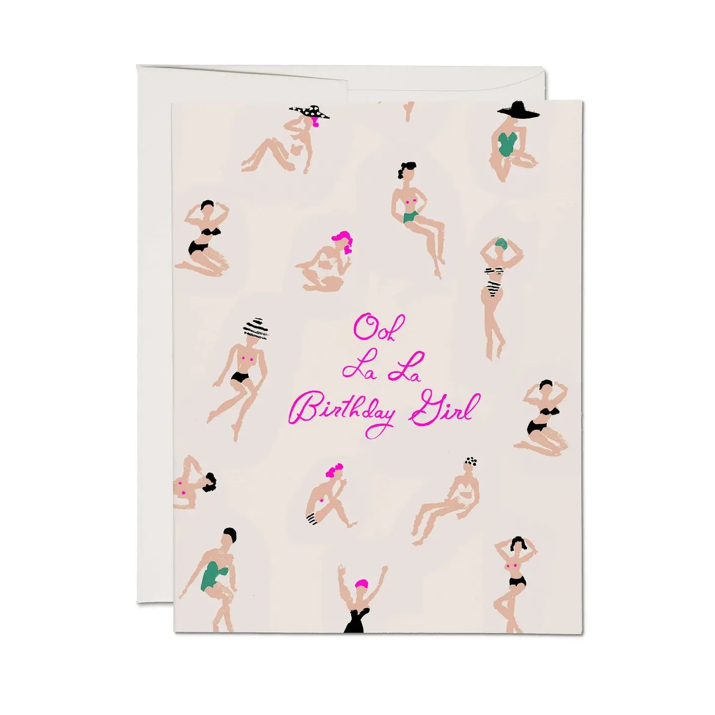 Ooh La La Birthday Card