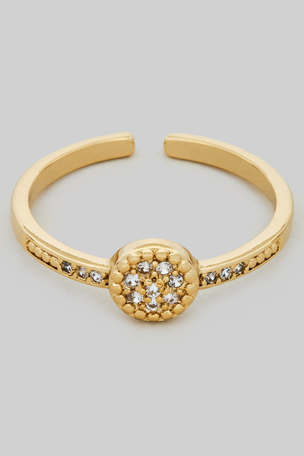 Mini Round Stud Ring