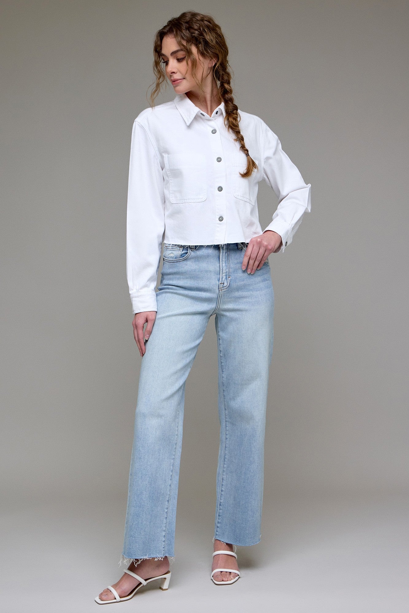 Light Wash Classic Dad Jeans