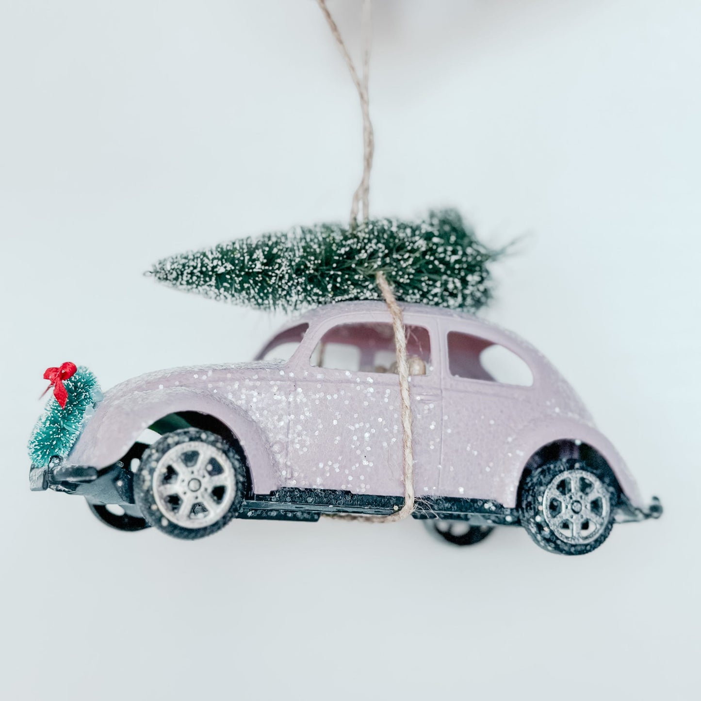 Pink Vintage Bug Ornament