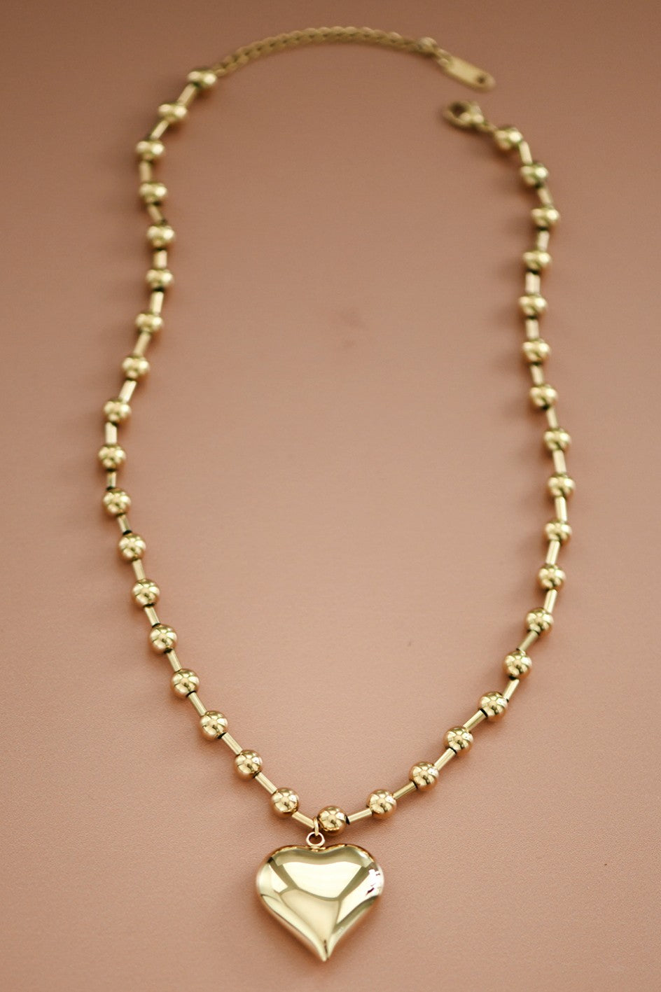 Bubble Heart Necklace