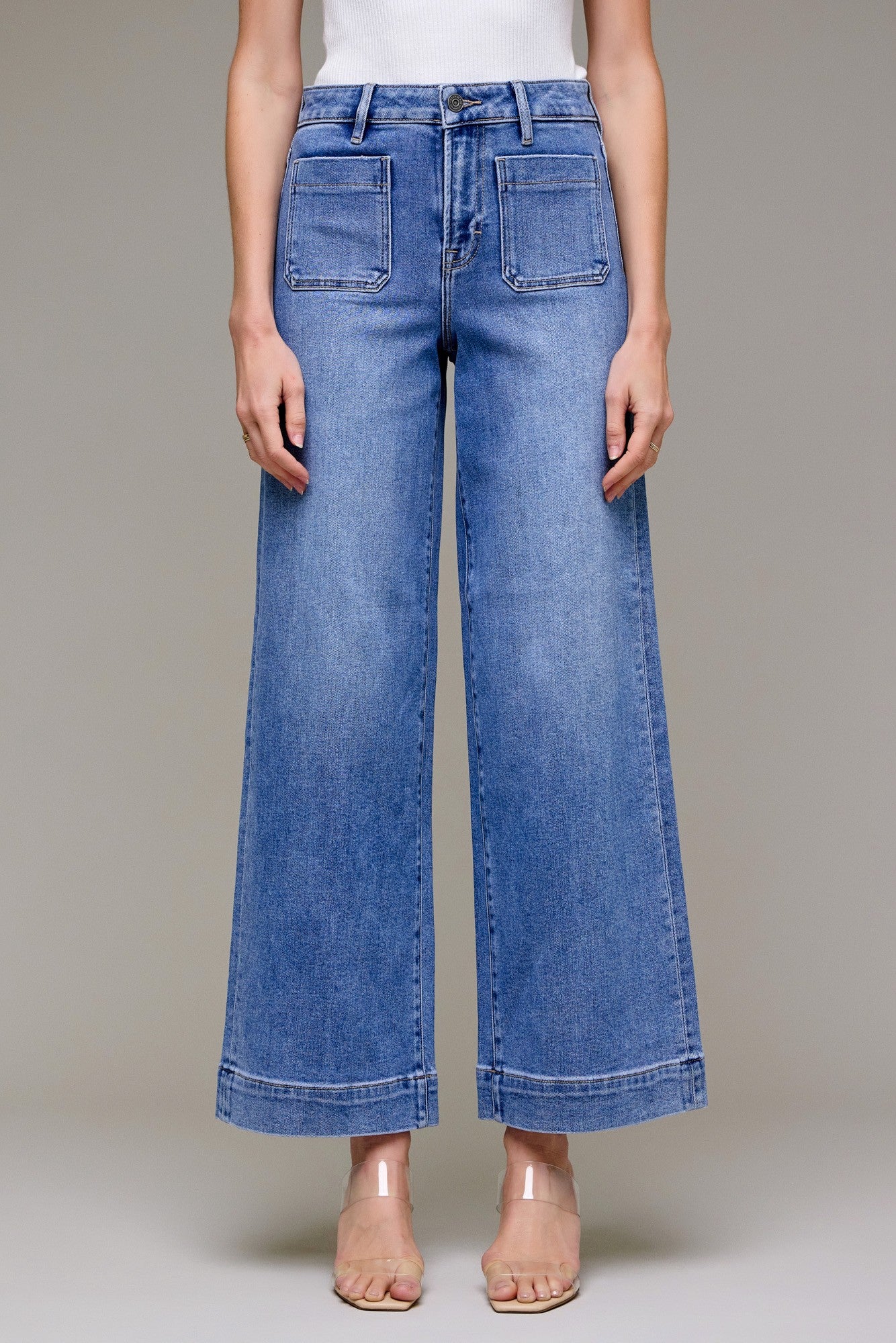 Nori High Waist Pocket Jeans