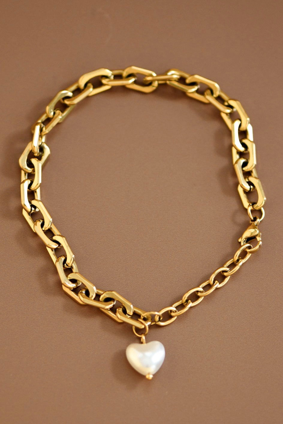 Heart Pearl Bracelet