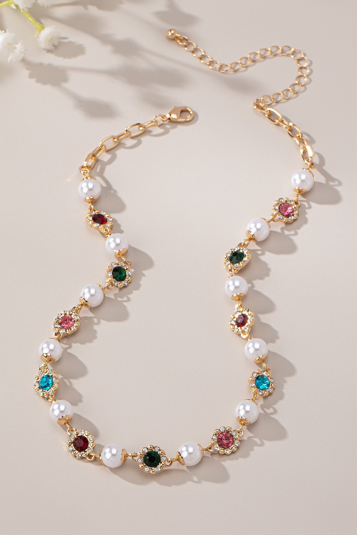 Multi Gem Necklace