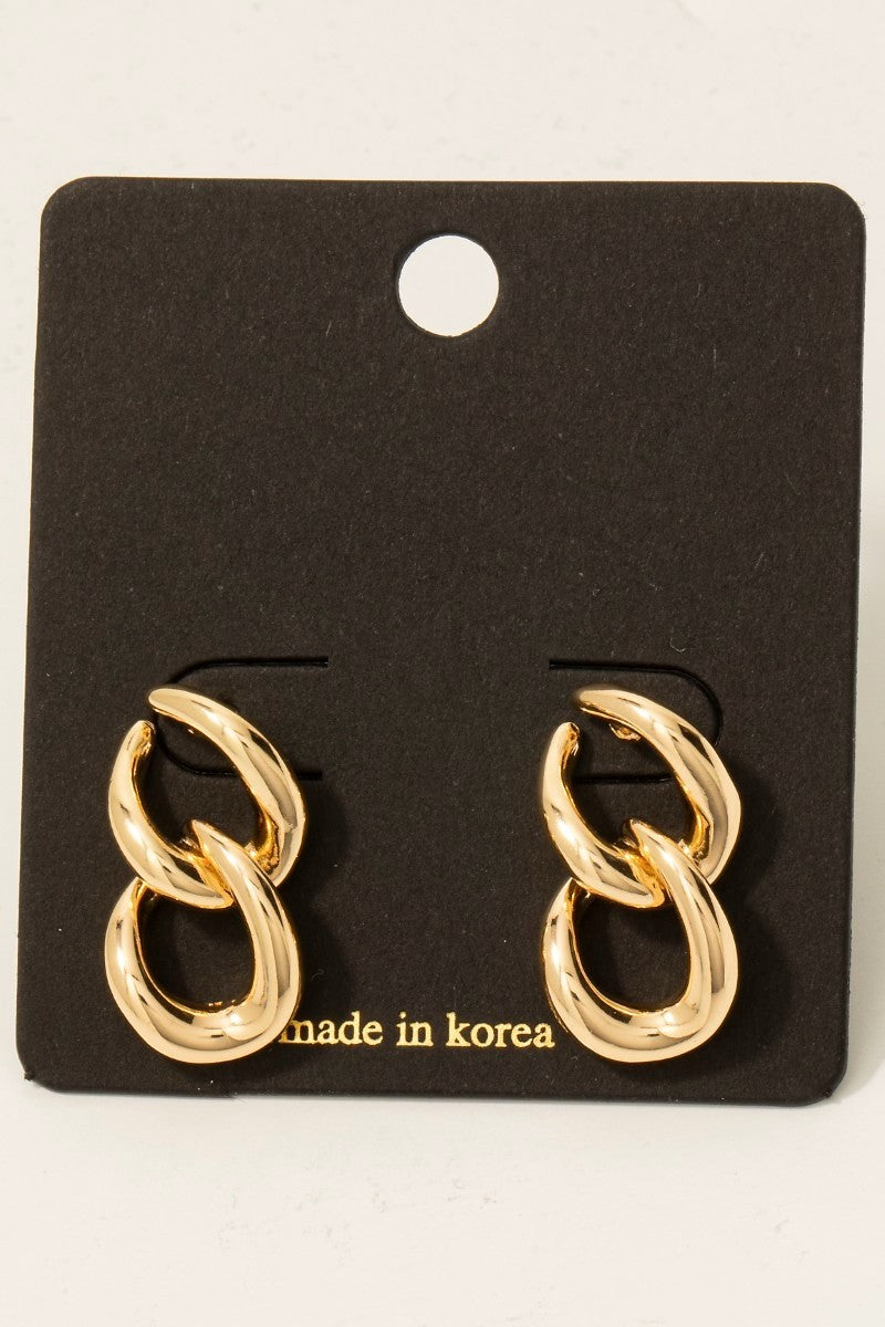 Double Chain Earrings