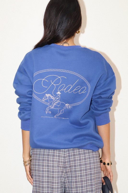 Rodeo Embroidered Sweatshirt