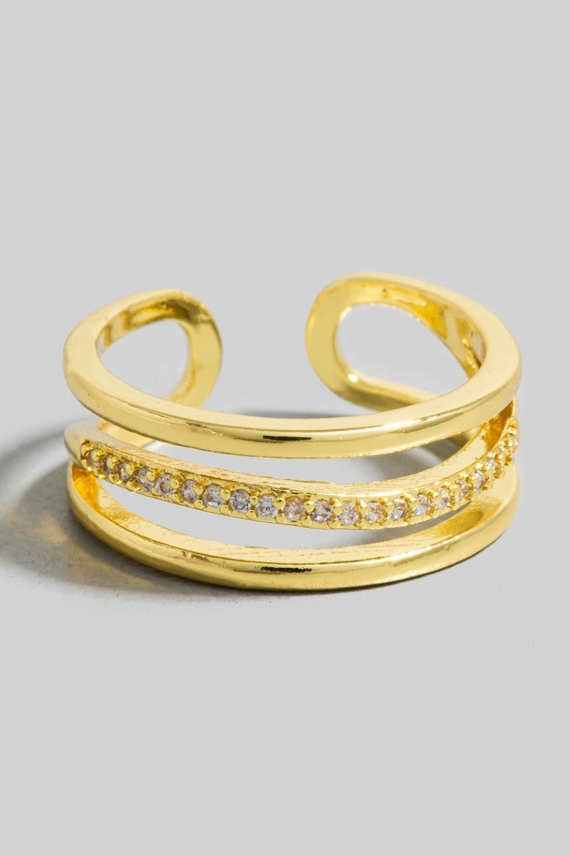 3 Row Open Ring