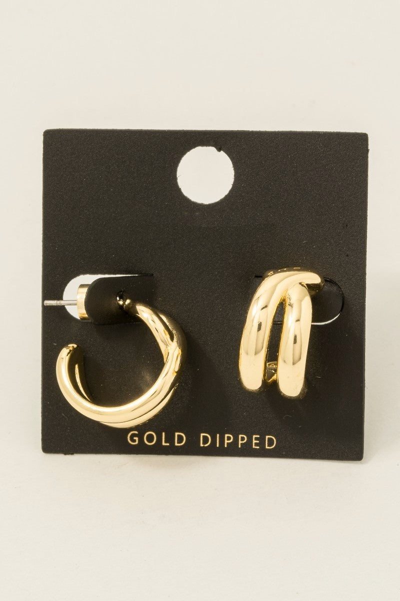 Simple Gold Hoop