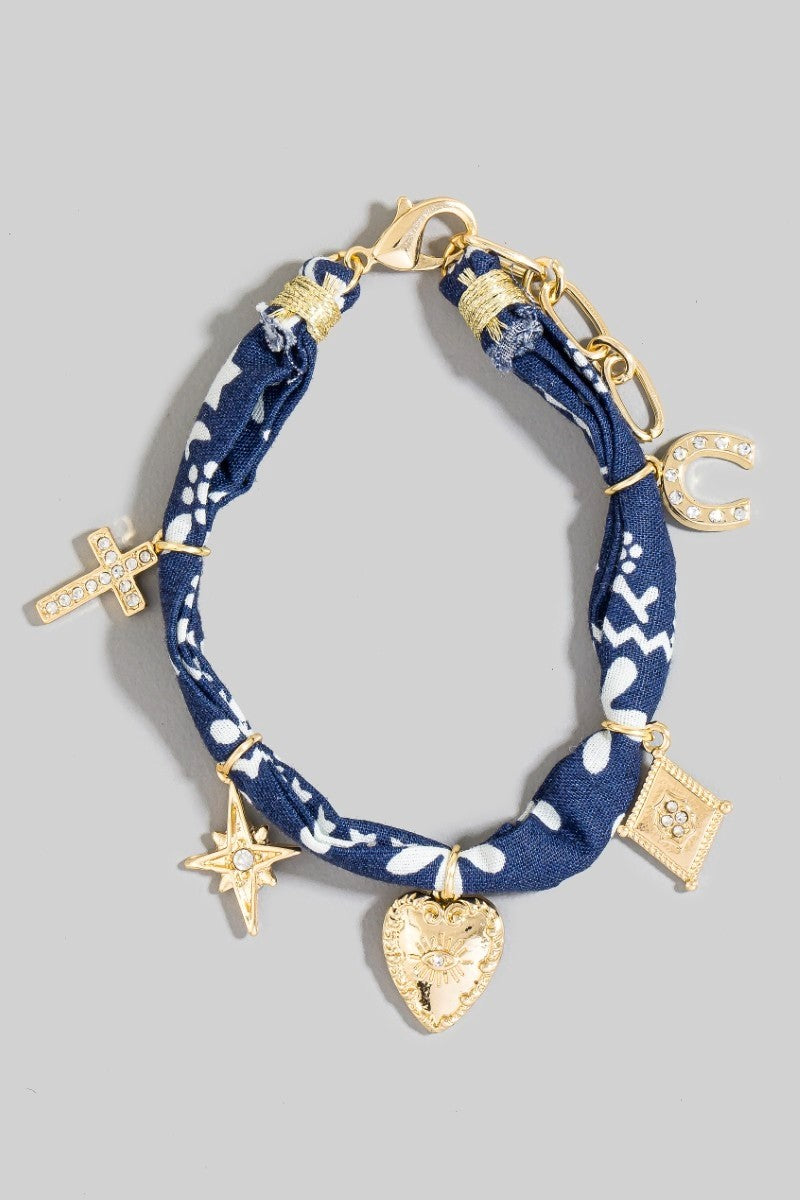 Bandana Bracelet Navy