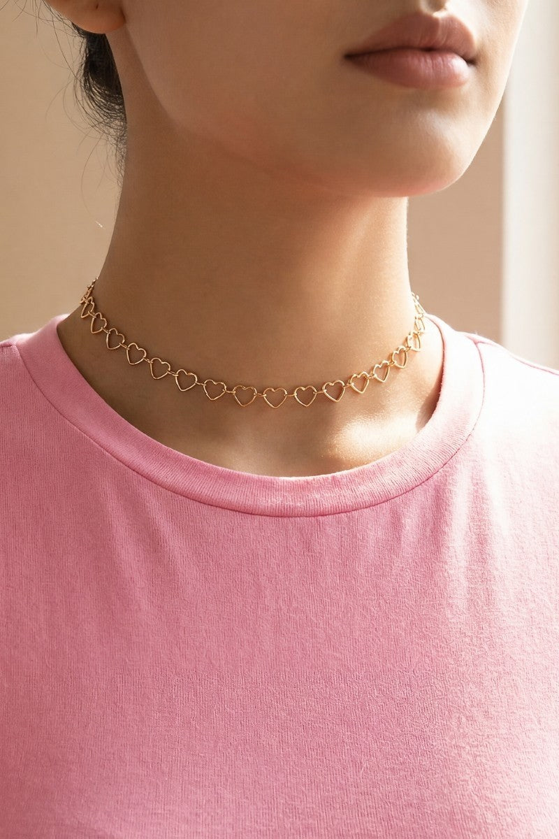 Mini Hearts Choker