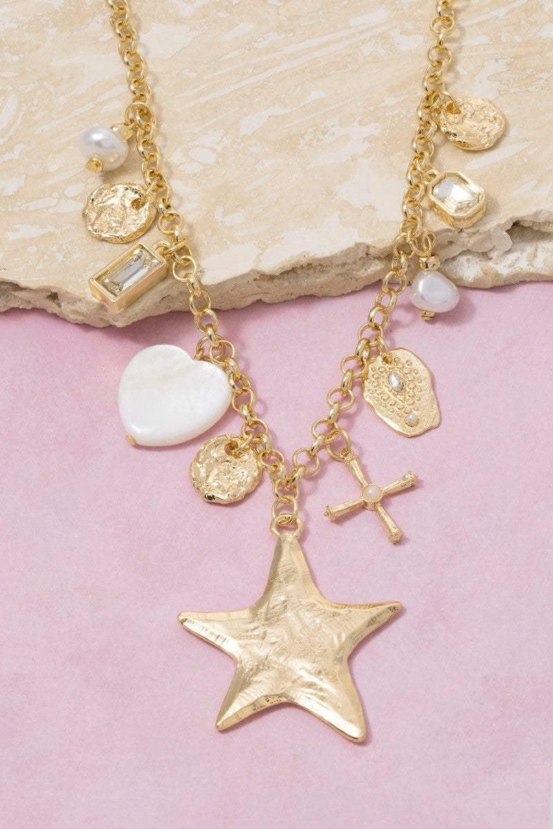 Star & Cross Necklace