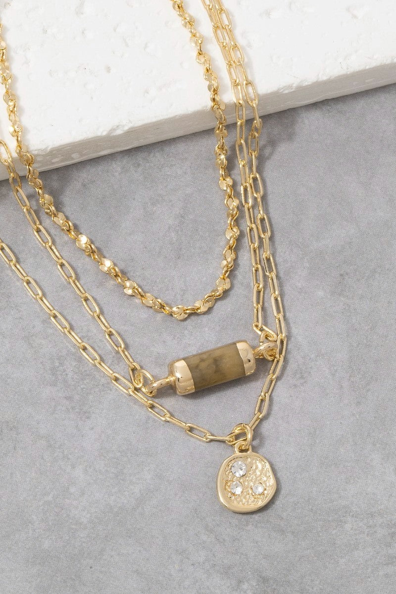 Triple Layer Necklace