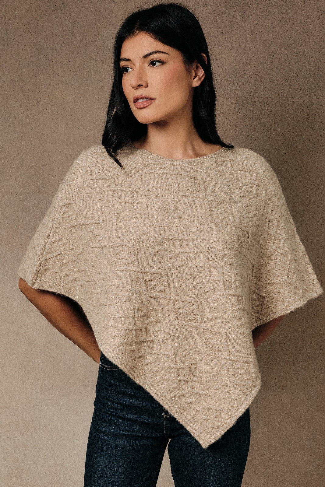 Candance Poncho Sweater