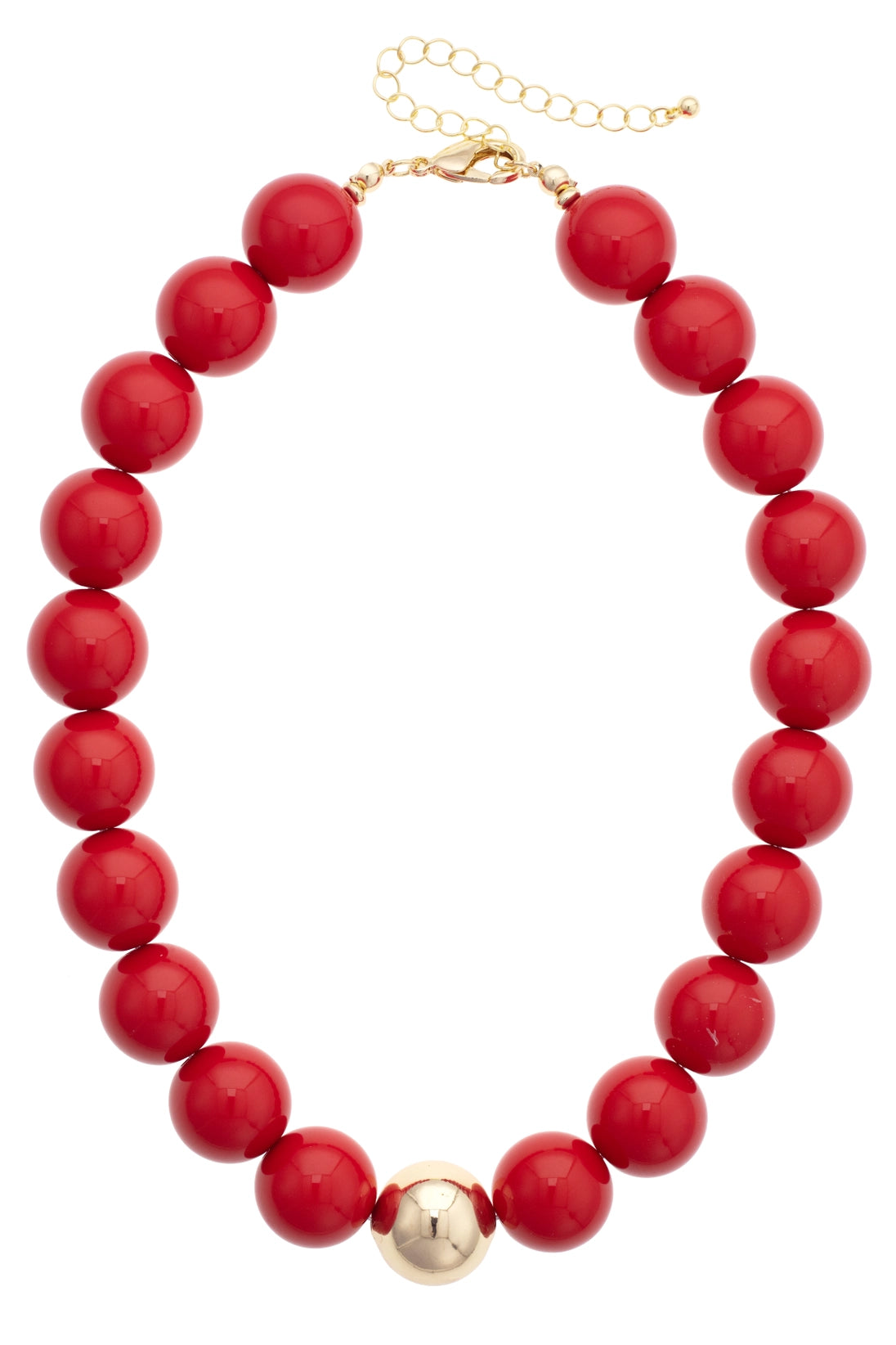 Majorie Necklace Red