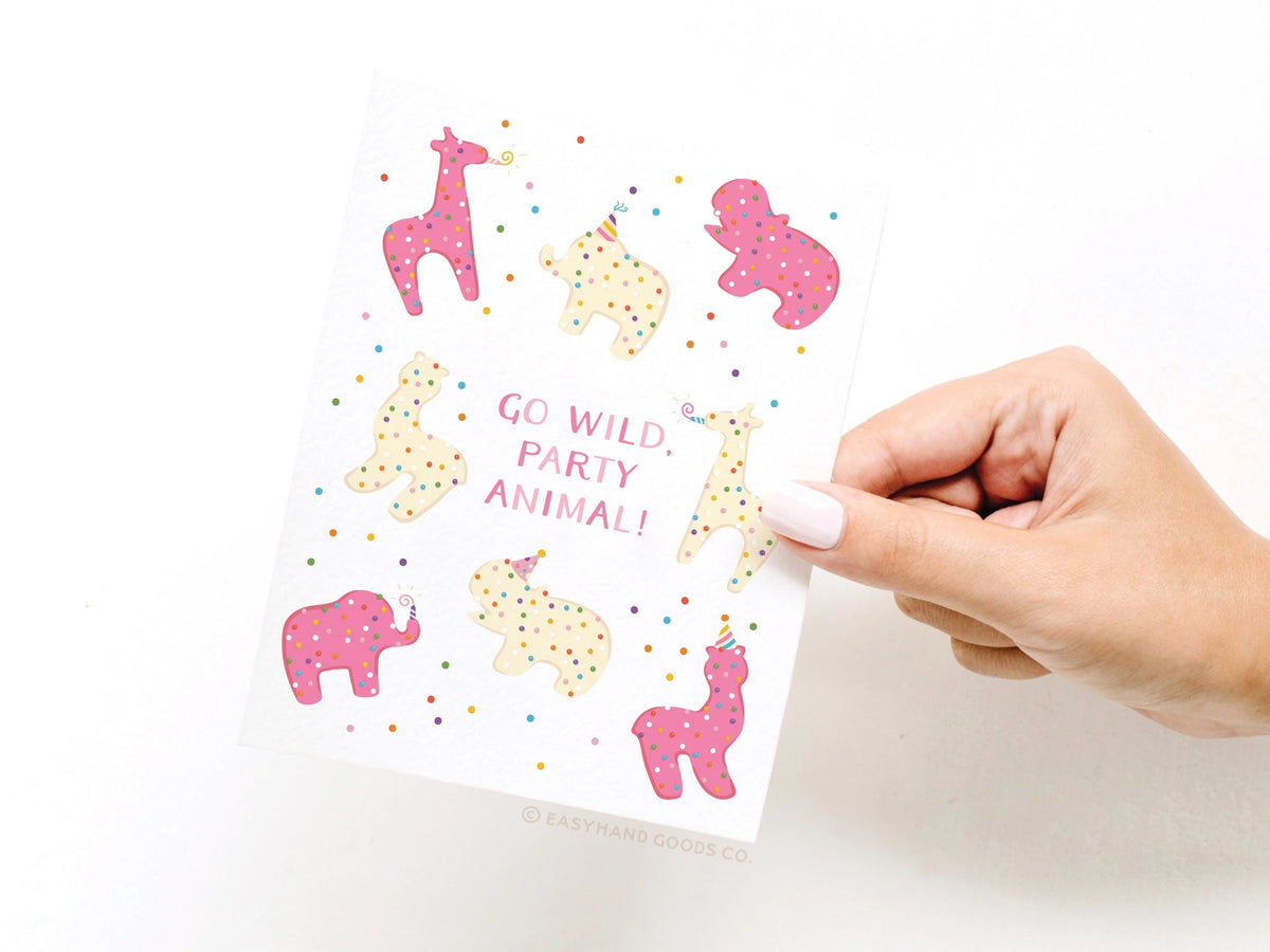 Go Wild Party Animal Card