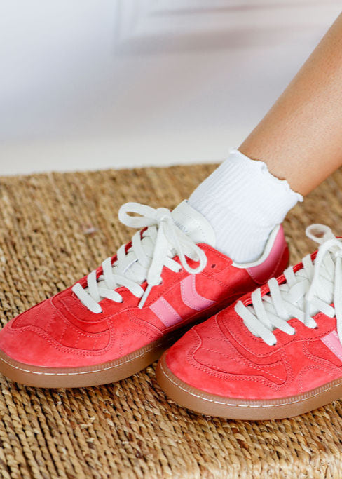 Goal Sneaker - Red Love