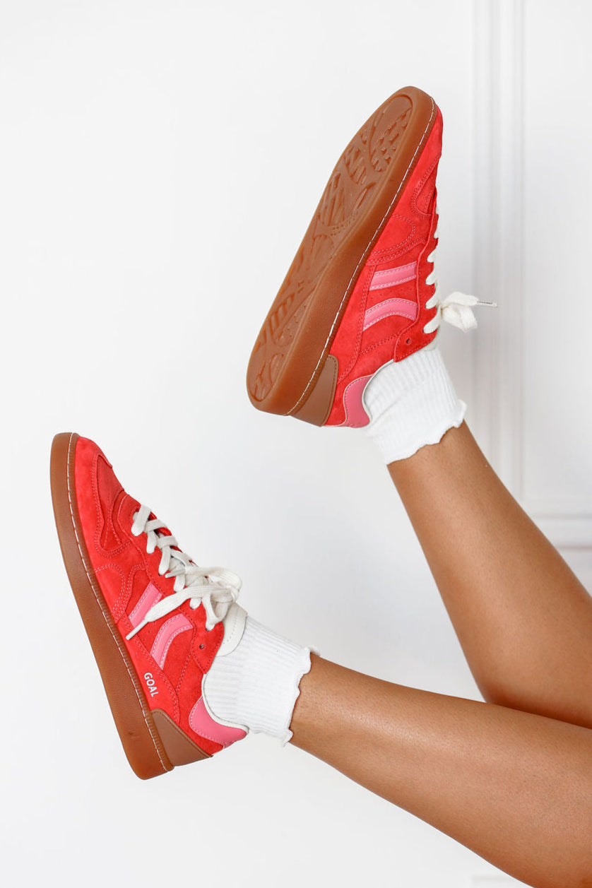 Goal Sneaker - Red Love