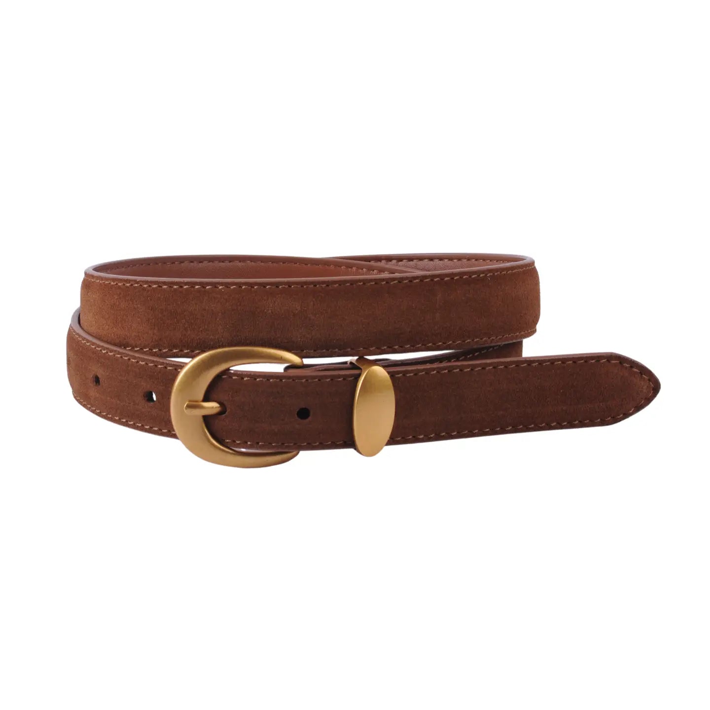 Caramel Suede Belt
