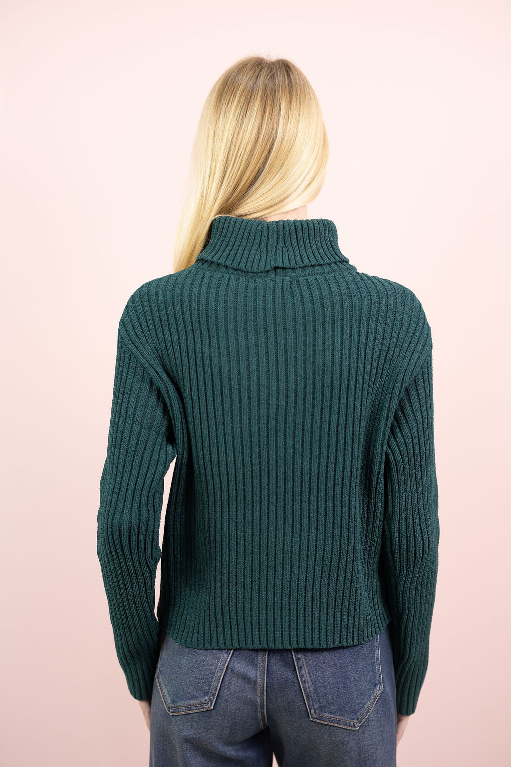 Annie Turtleneck Sweater Green