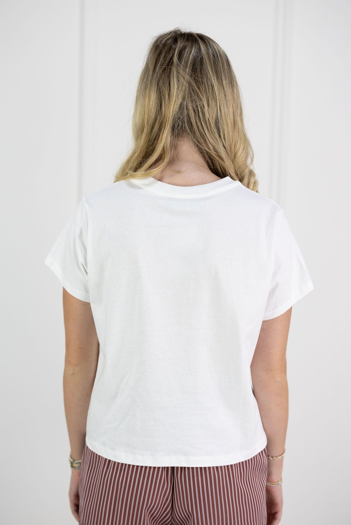White Short Sleeve Tee
