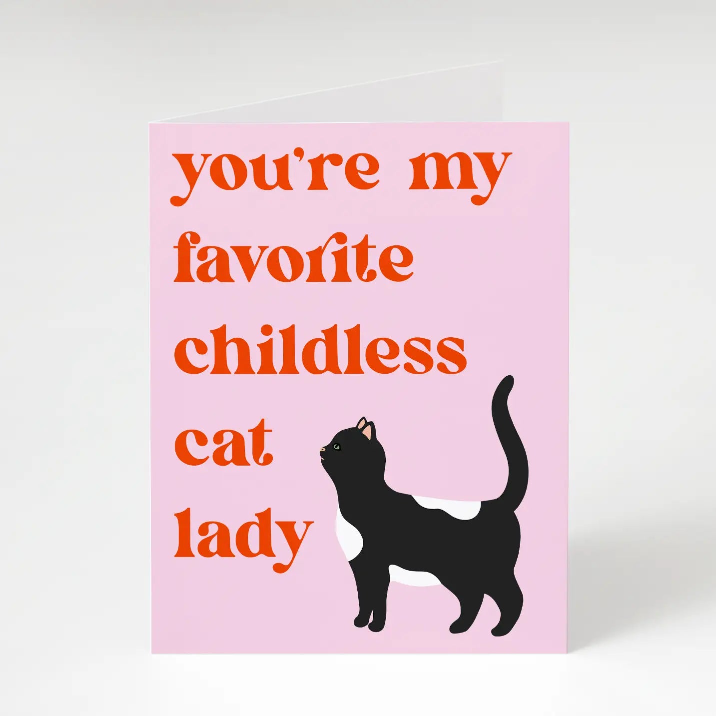 Childless Cat Lady Card