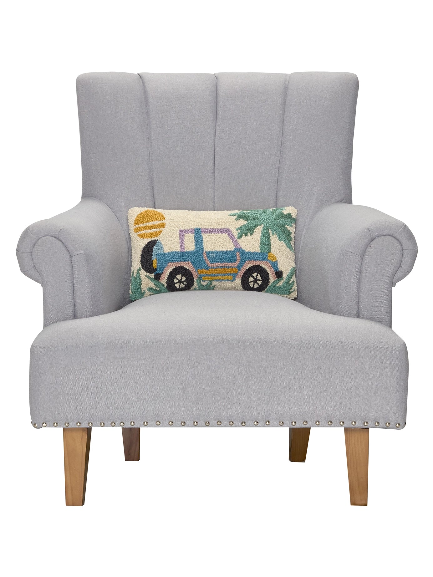 Retro Jeep Hook Pillow