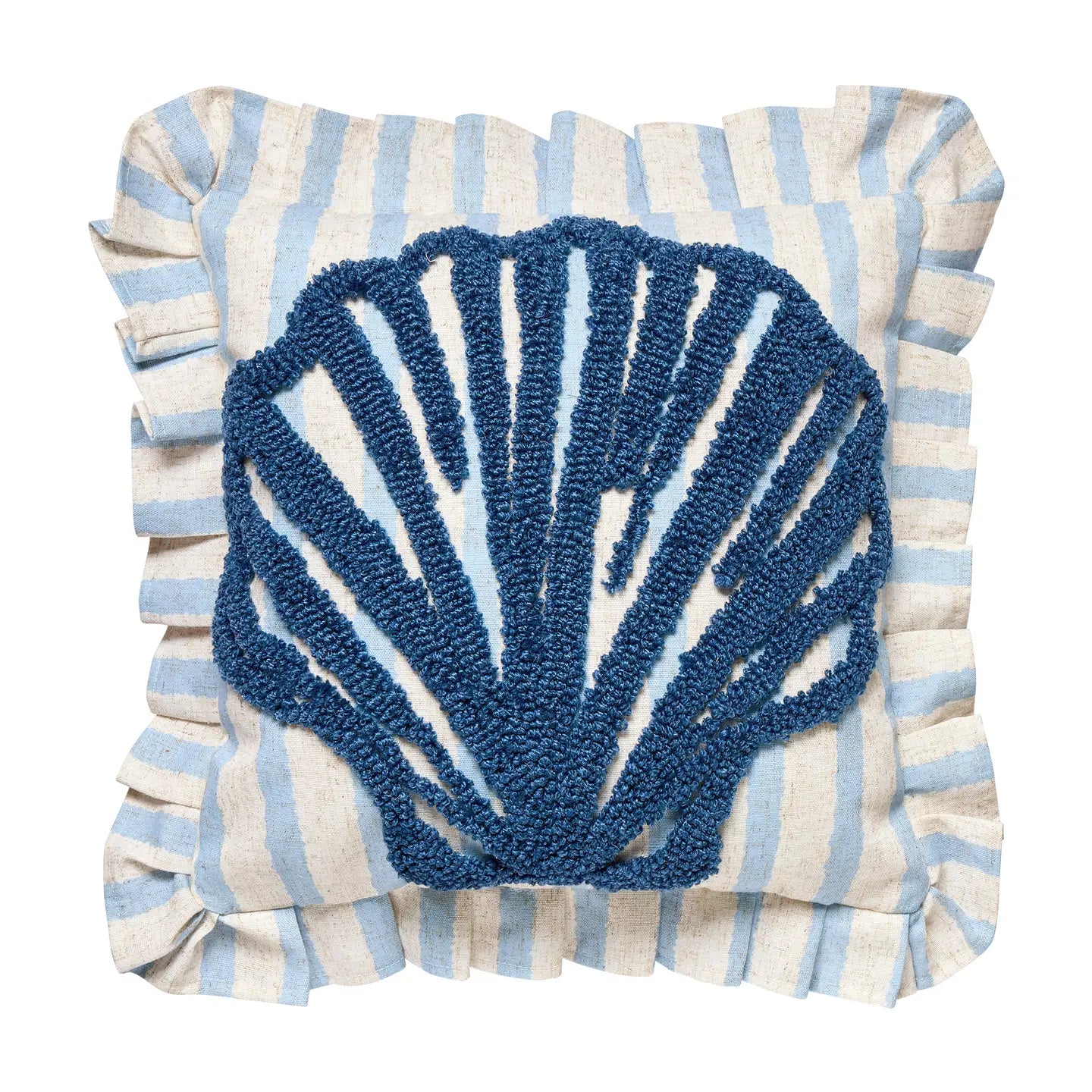 Coastal Shell Hook Pillow - Clothe Boutique