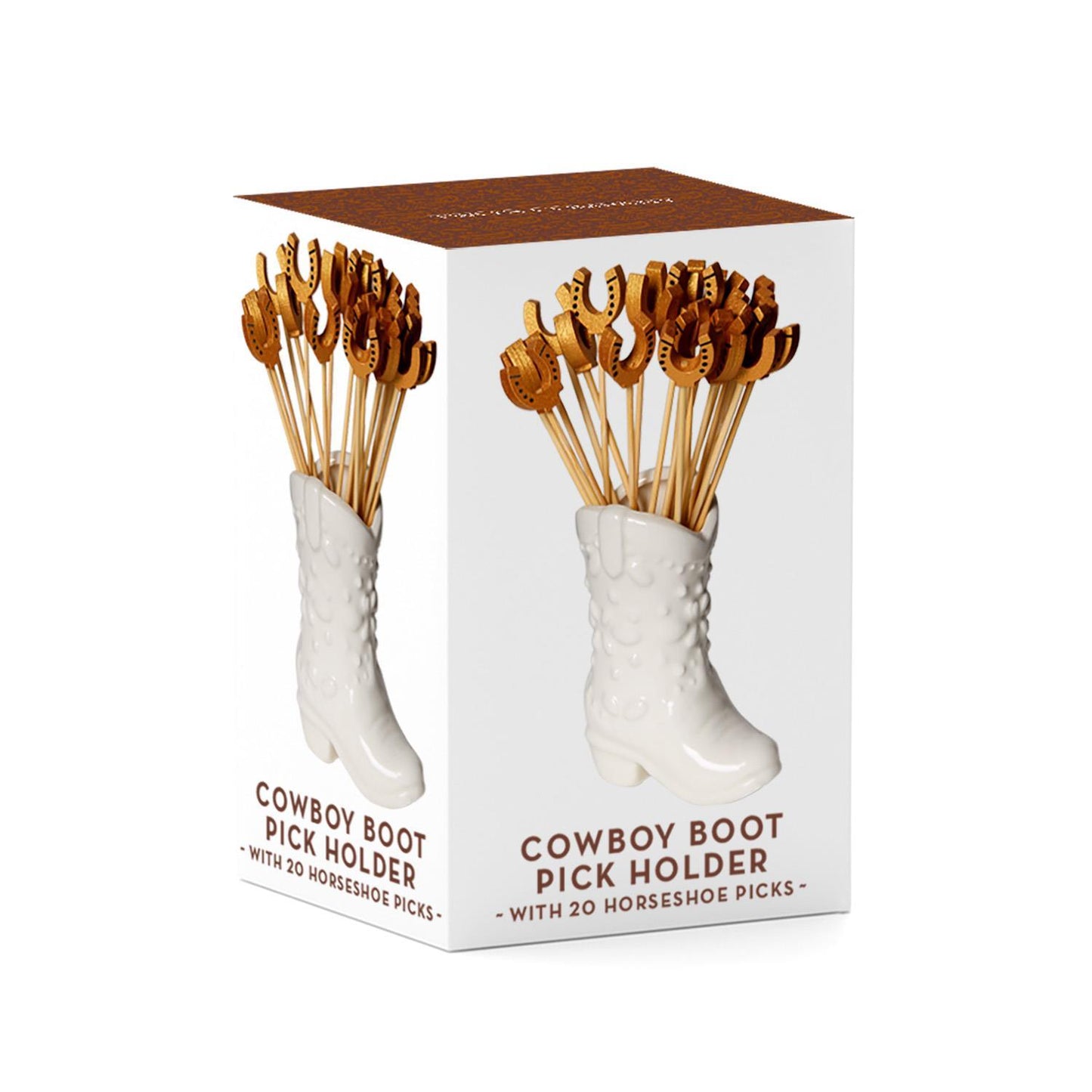 Cowboy Boot Horseshoe Pick Holder - Clothe Boutique