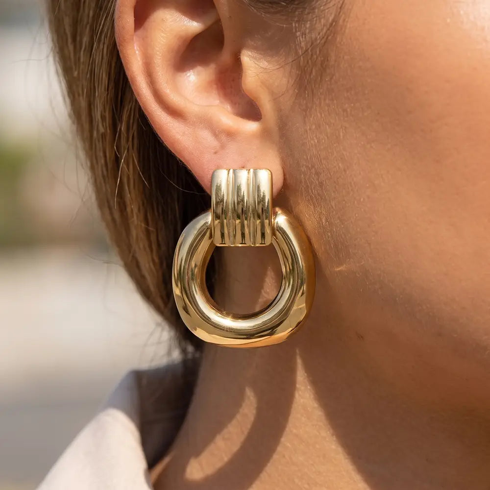 Door Knocker Earrings