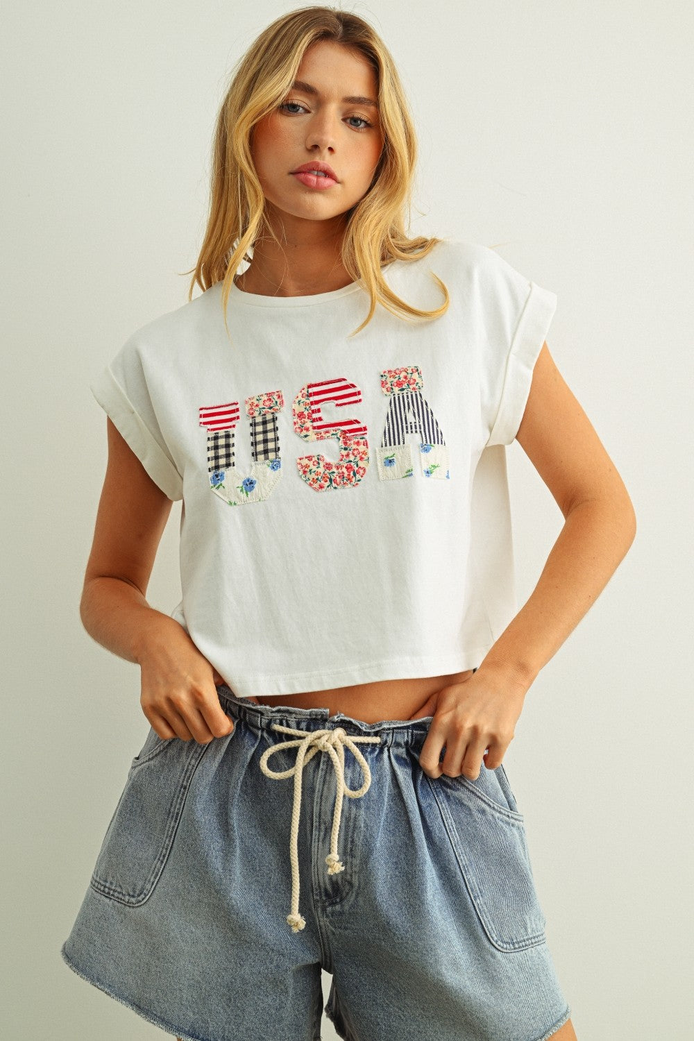 USA Patchwork T-shirt