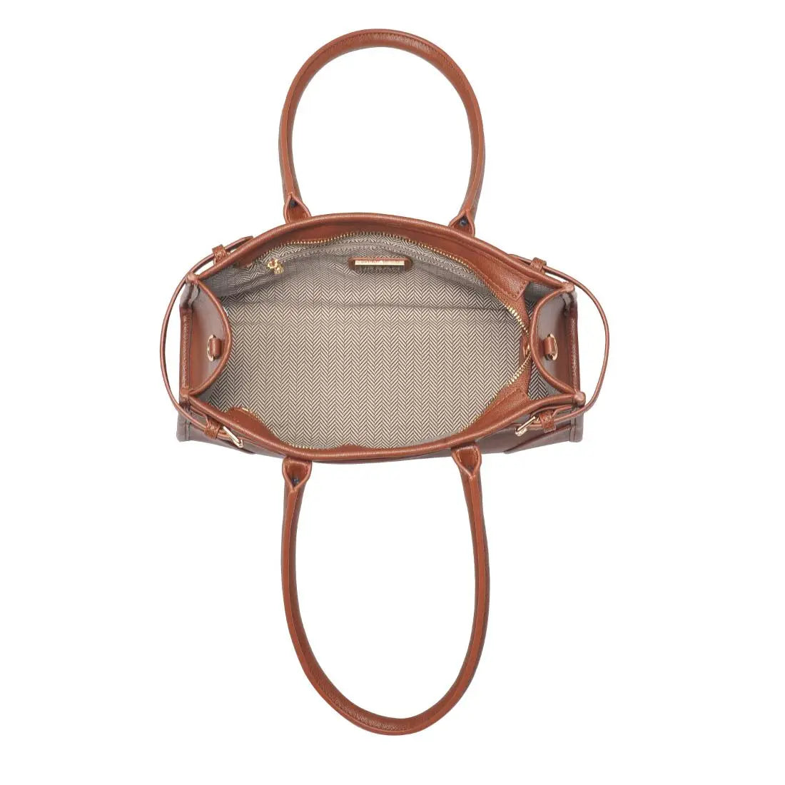 Monica Cognac Purse