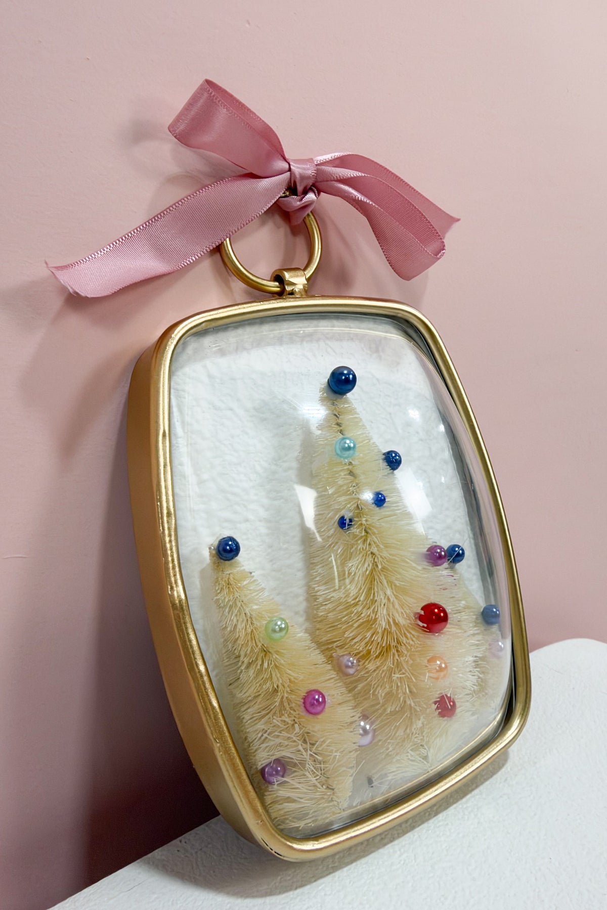 Bottle Brush Tree Ornament