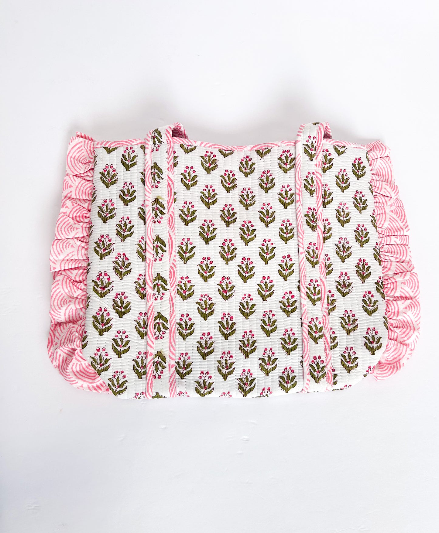 Clover Fridays Georgia Ruffle Tote Small