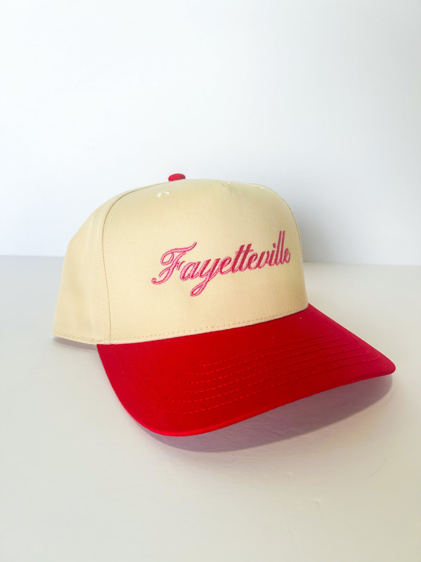 Fayetteville Cursive Vintage Trucker