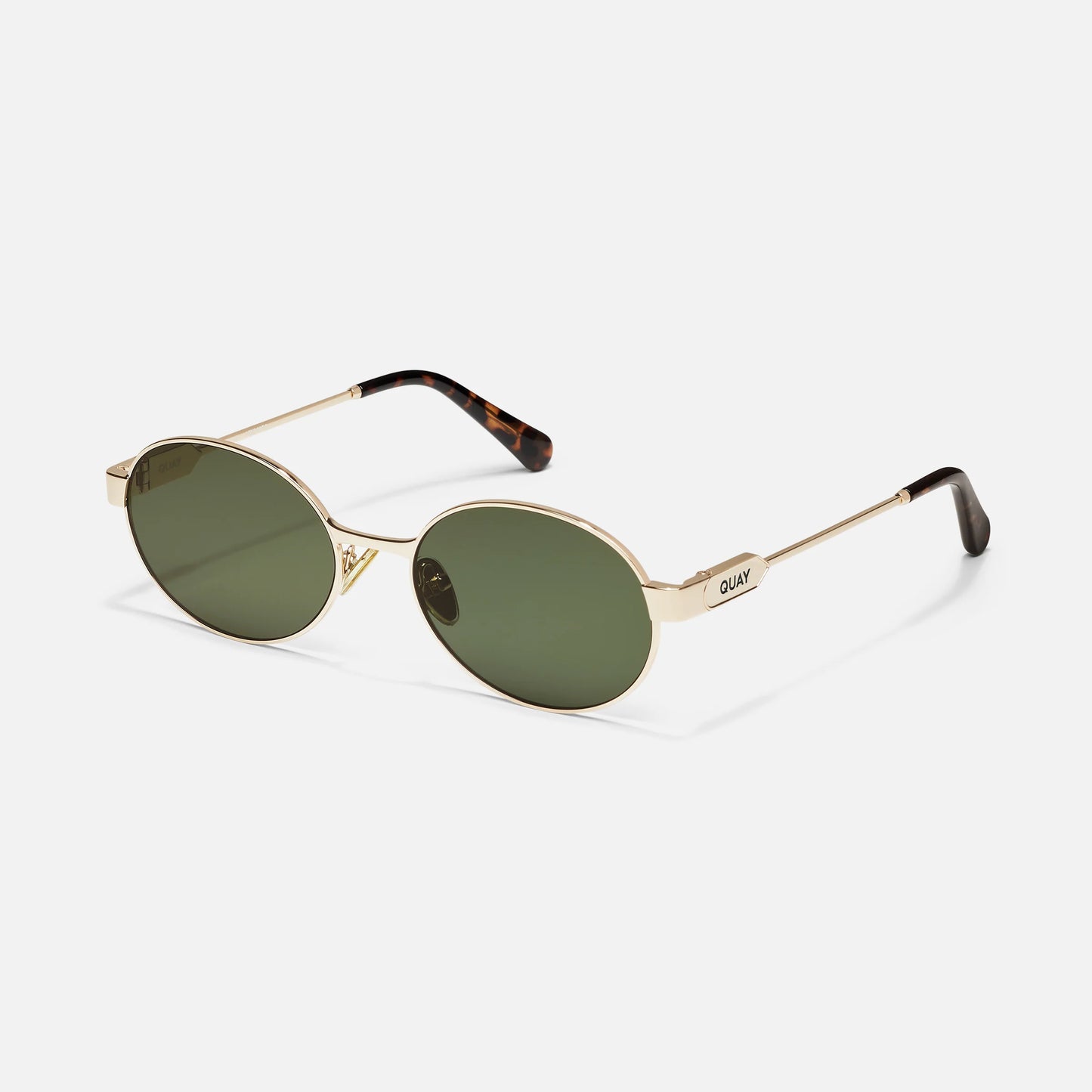 Anyways Quay Sunglasses - Gold/Green
