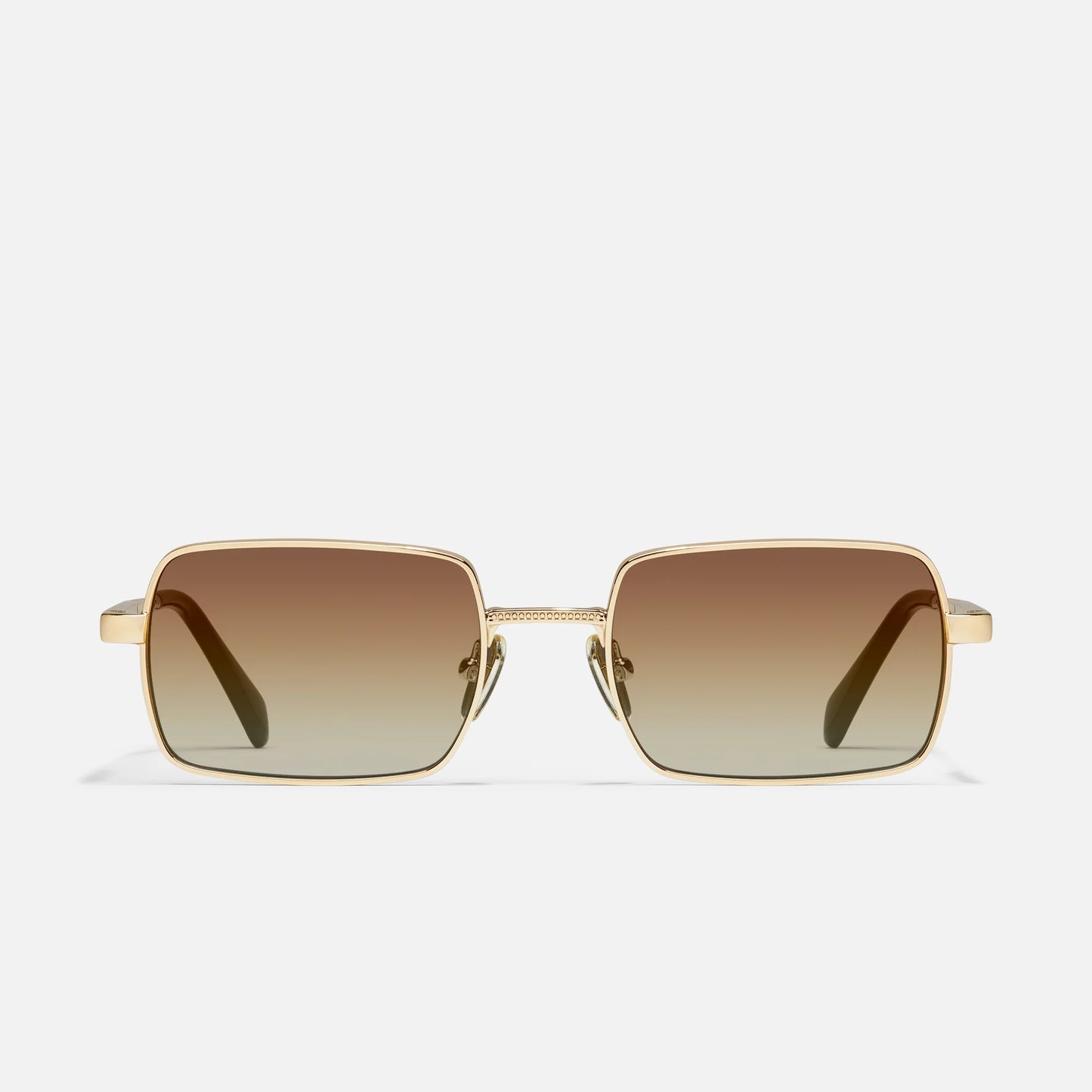 DND Quay Sunglasses - Gold/Sepia