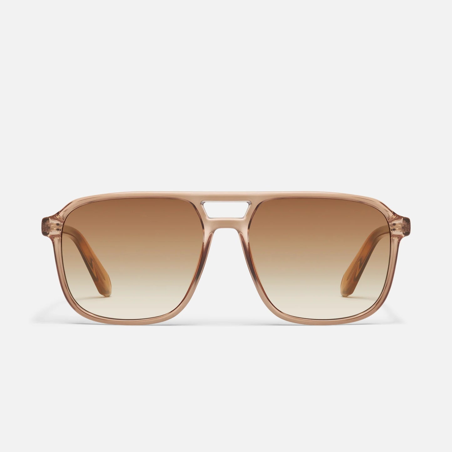 On The Fly Large Quay Sunglasses - Oat/Sepia