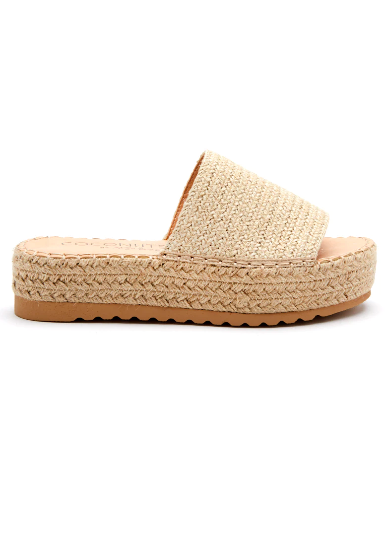 Matisse Del Mar Platform Sandals Natural
