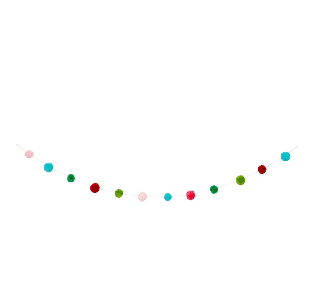 Pom Pom Party Garland Multi