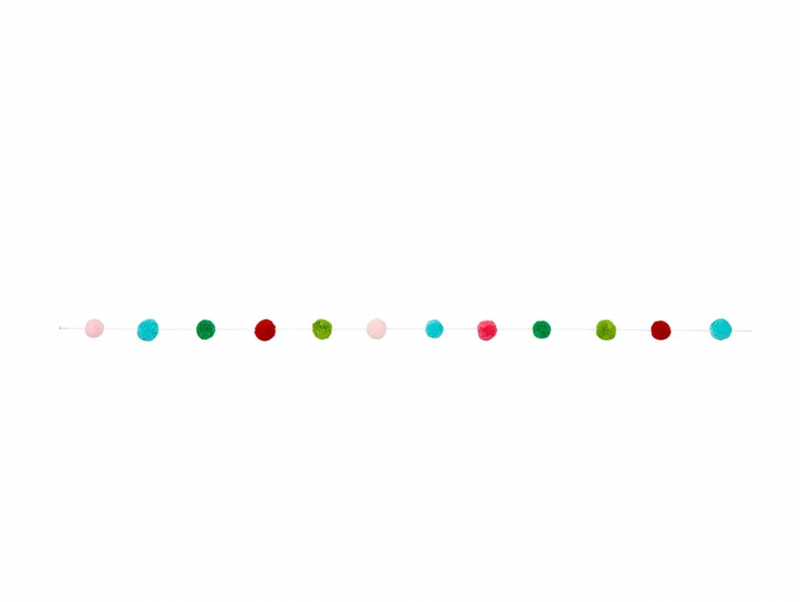 Pom Pom Party Garland Multi