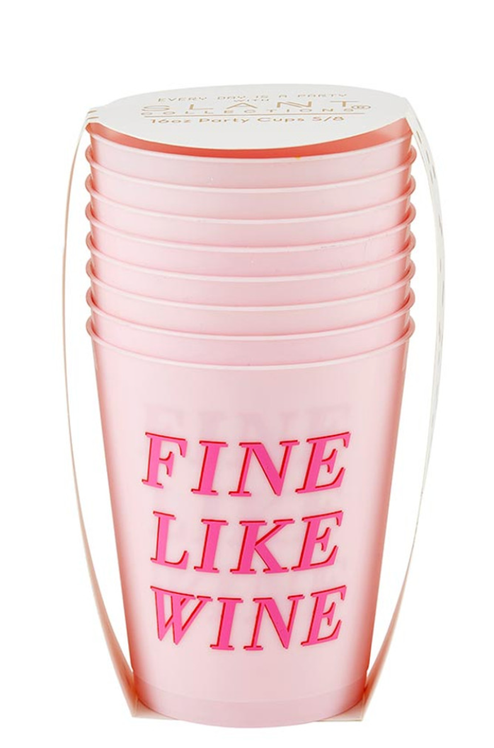 Fine Like Wine 8 count Cups
