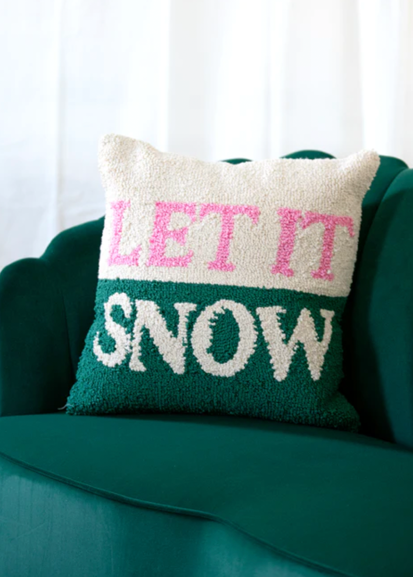 Let It Snow Pillow