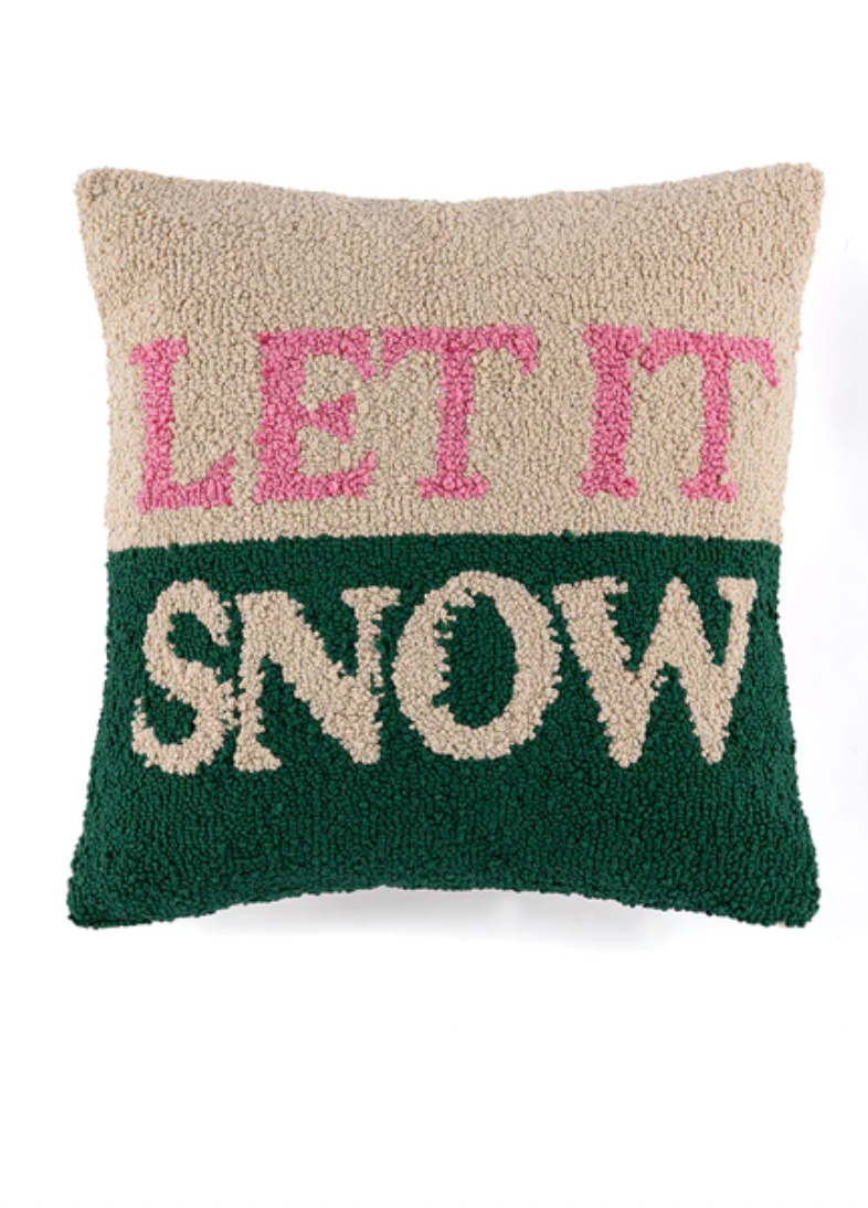 Let It Snow Pillow - Clothe Boutique