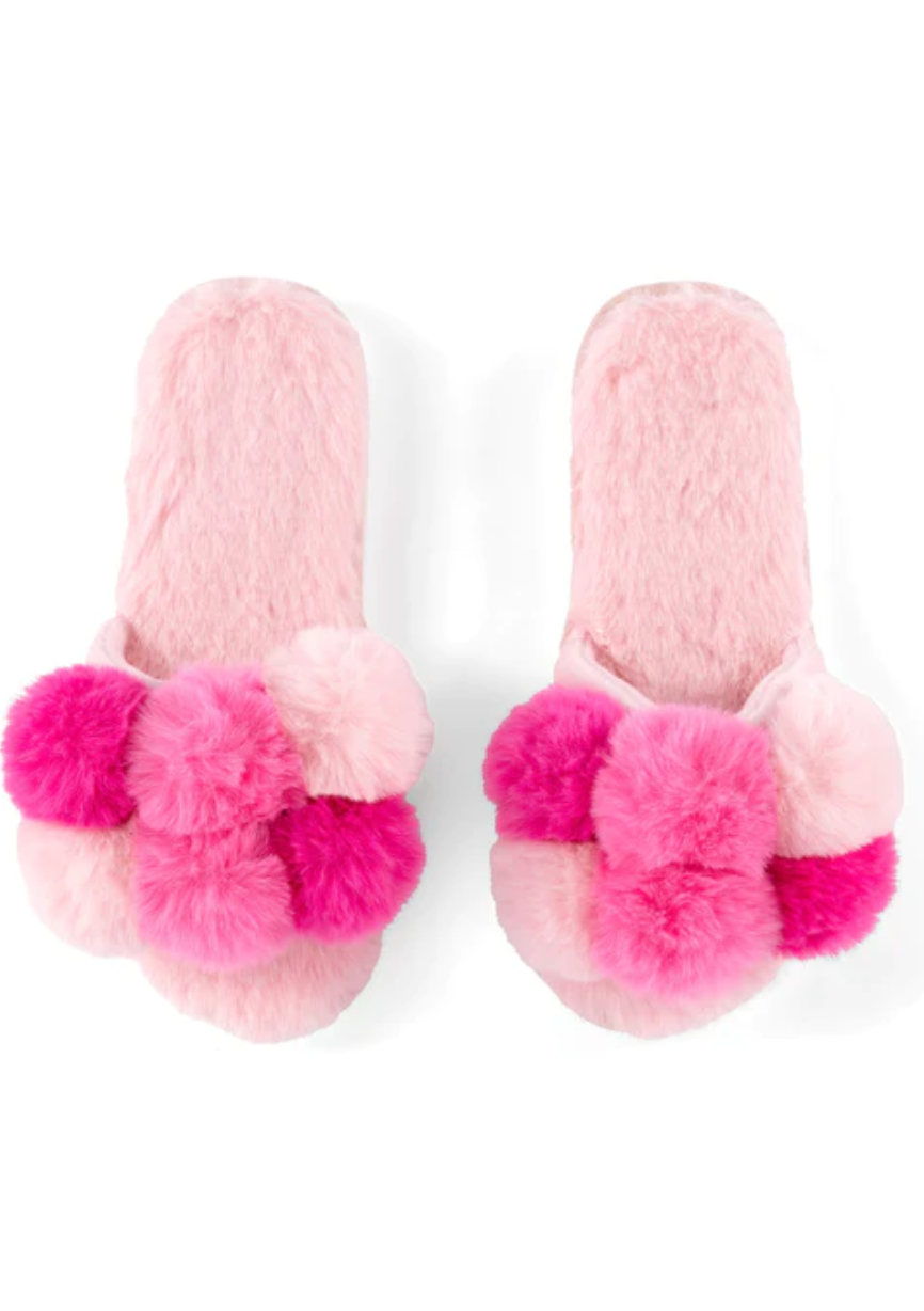 Carina Pink Slippers