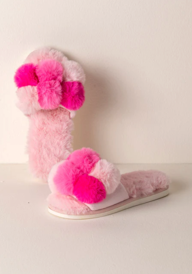 Carina Pink Slippers
