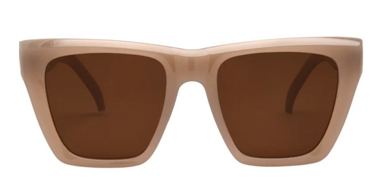 Ava iSea Sunglasses - Oatmeal/Brown